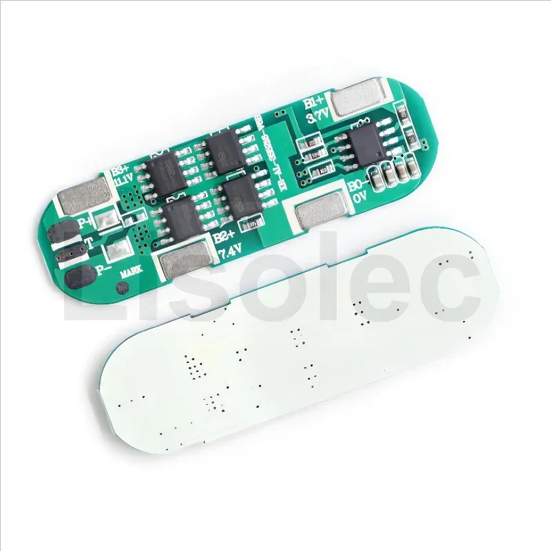 Placa da proteção para a bateria de lítio, módulo da descarga, placas do circuito, Li-íon, 3S, 12V, 3 A, 8A, 11.1V, 18650, 18650