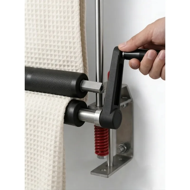 Commercial grade manual towel wringer stainless steel wall-mounted mop rag wringer suitable for car beauty shops - view 5