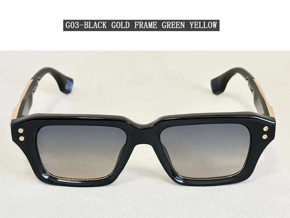 Retro Sonnenbrille Männer Vintage Quadrat Sonnenbrille Frauen Luxus Designer Mode Gläser Dropshipping Gafas De Sol Hombre Zonnebril – Detail 27