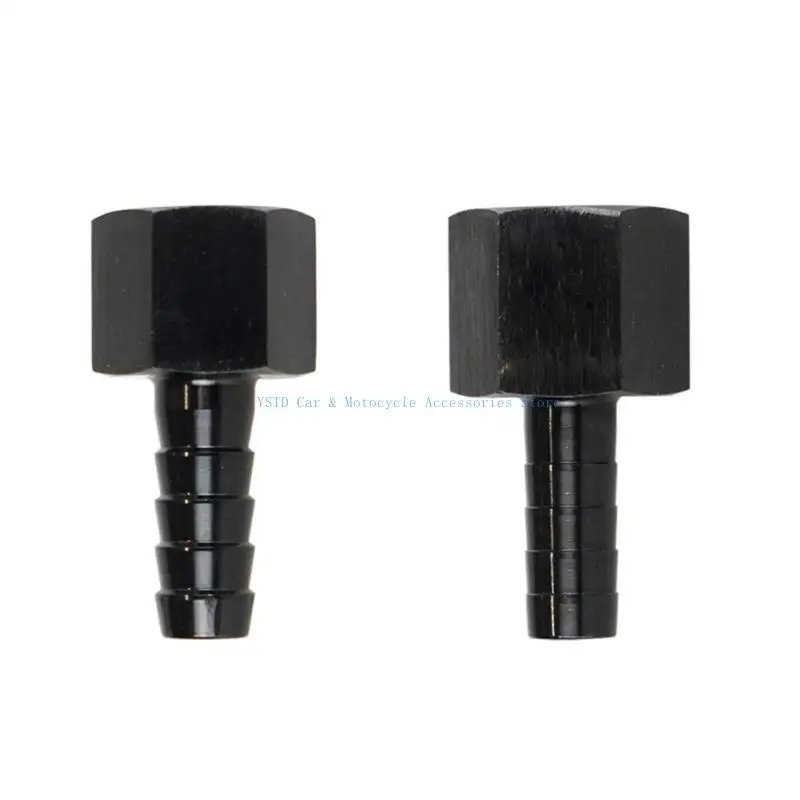 L5BC Upgrades Fuels systems Performances Hose Fitting Easy installs 3/8 Converter to AN6/AN8 Adapter for Car & Motorcycl