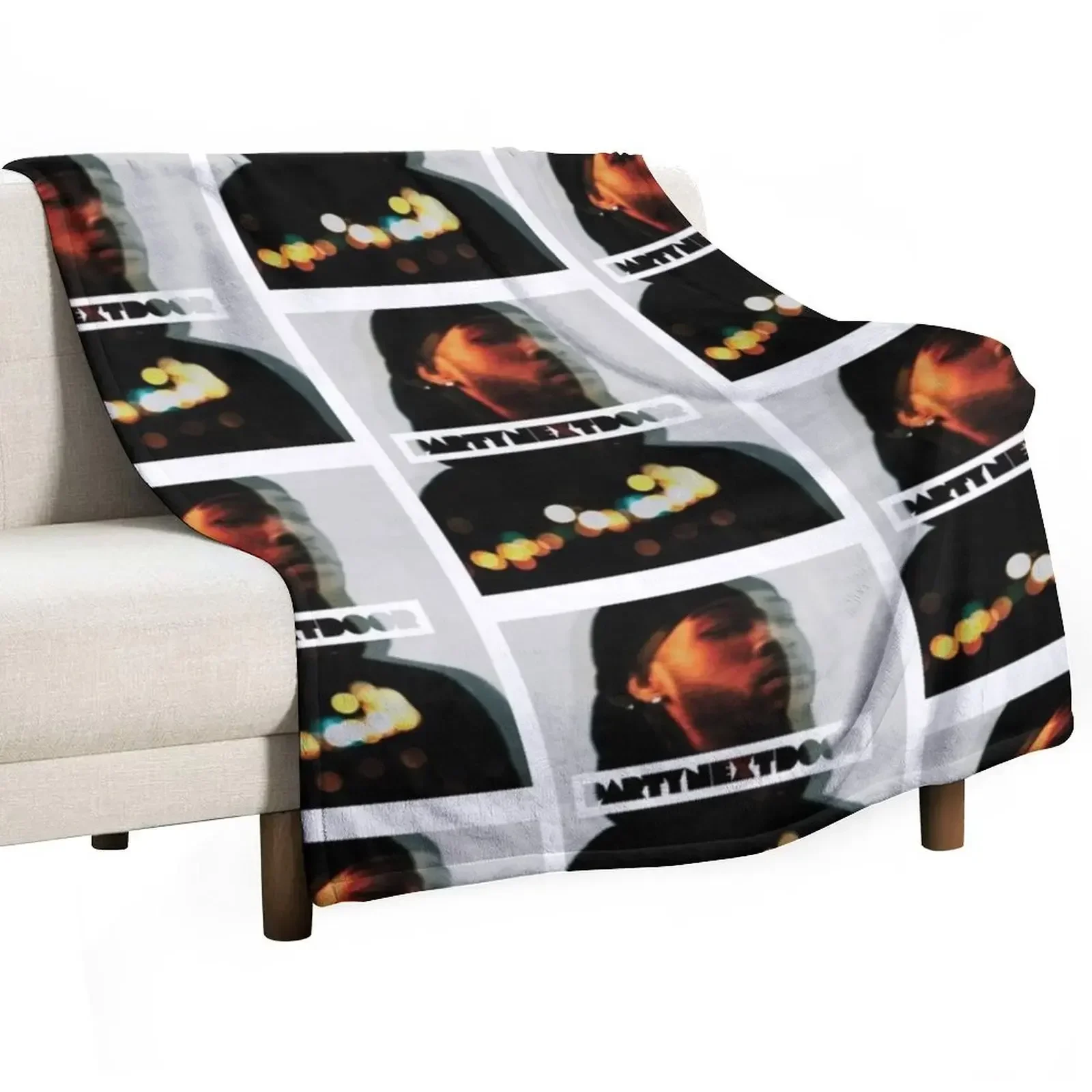 

Partynextdoor Album Cover Throw Blanket Decorative Throw Hairy Blankets