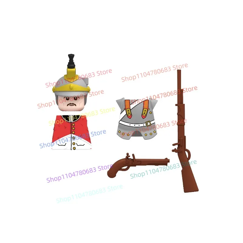 اللبنات المشاة الخفيفة الإيطالية شخصية صغيرة التجمع نموذج عرض قطعة أنيمي الكرتون الملحقات تحصيل لعبة هدية