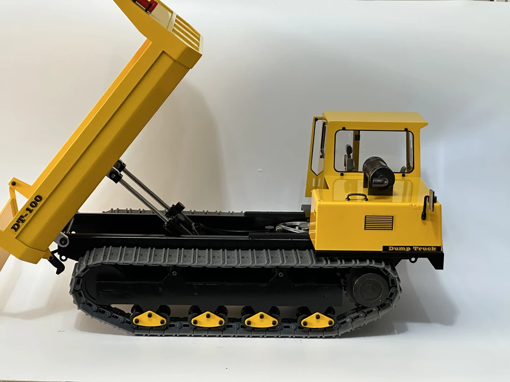 1/12 RC Hydraulic Dump Truck Model DT-100 YELLOW AND BLACK
