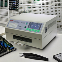 Puhui T962 110V / 220V Reflow Equipment T-962 Infrared Reflow Oven Furnace IC Heater BGA Rework Station