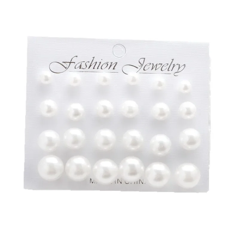 أقراط اللؤلؤ الأنيقة المألوف الحد الأدنى الكورية نمط اللؤلؤ مجوهرات اكسسوارات عبر الحدود وصول جديد #5