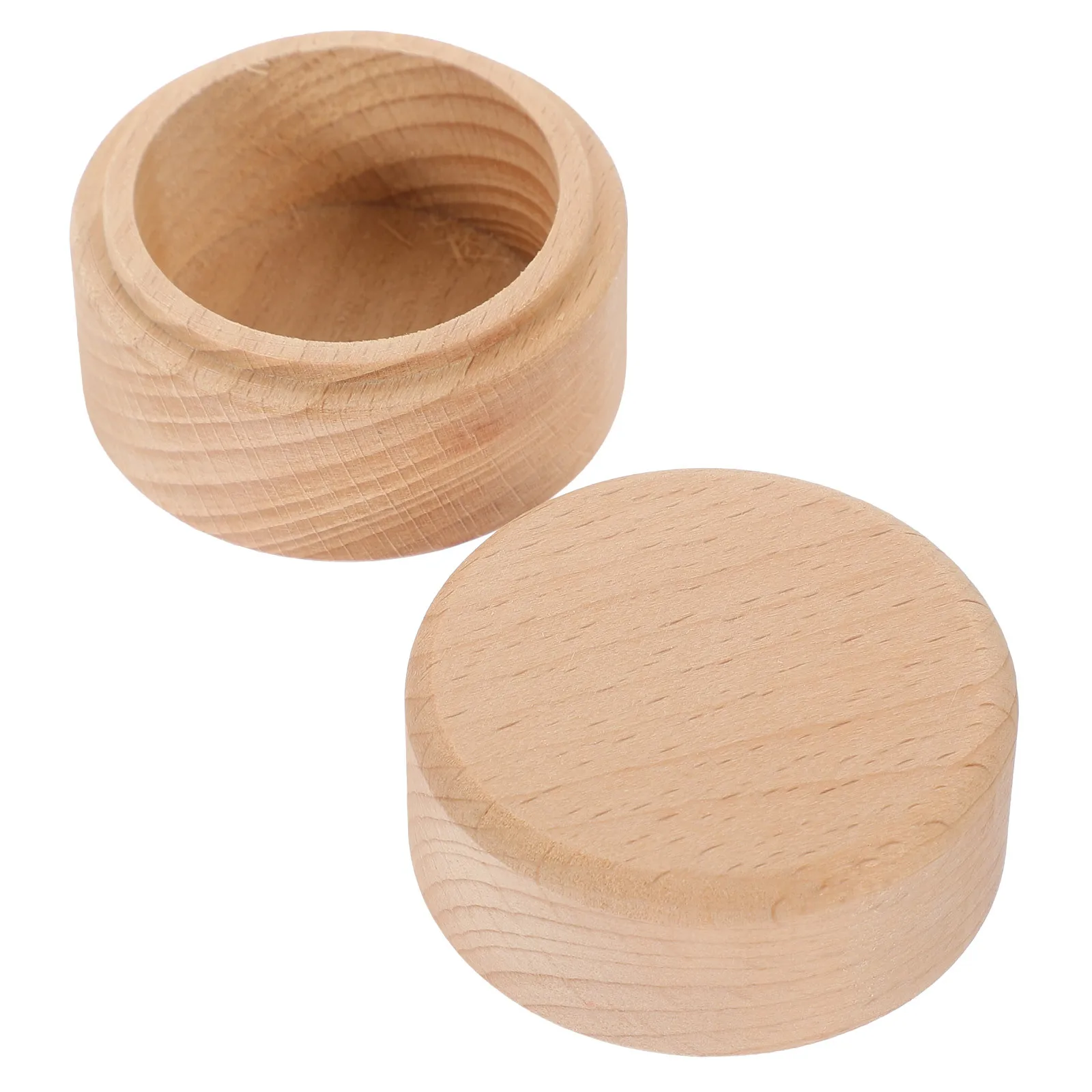 صندوق أسنان الطفل حاوية تذكار خشبية لشعر الجنين والأسنان الصغيرة منظم تخزين حلية مدمج مناسب للسفر