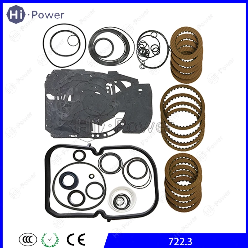 Kit de revisión de embrague de transmisión automática 722,3, placa de fricción para mercedes-benz 4 velocidades 400 500 clase, Kit de reparación de sello de disco de caja de cambios