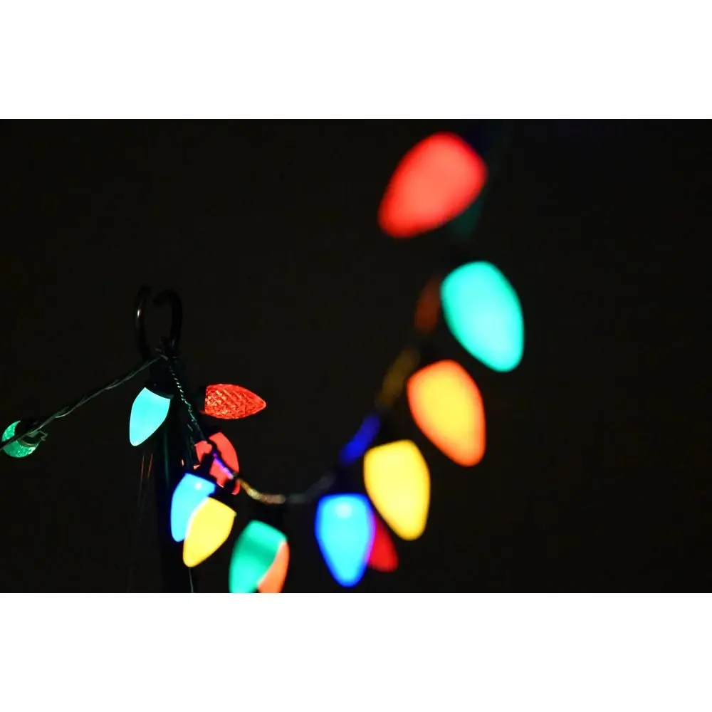 Yard Butler String Light Poles – Pacote com 2, Postes Externos Reforçados de 10 pés com Base de 13 polegadas de largura e Gancho de Topo em Espiral, Montagem Rápida, W