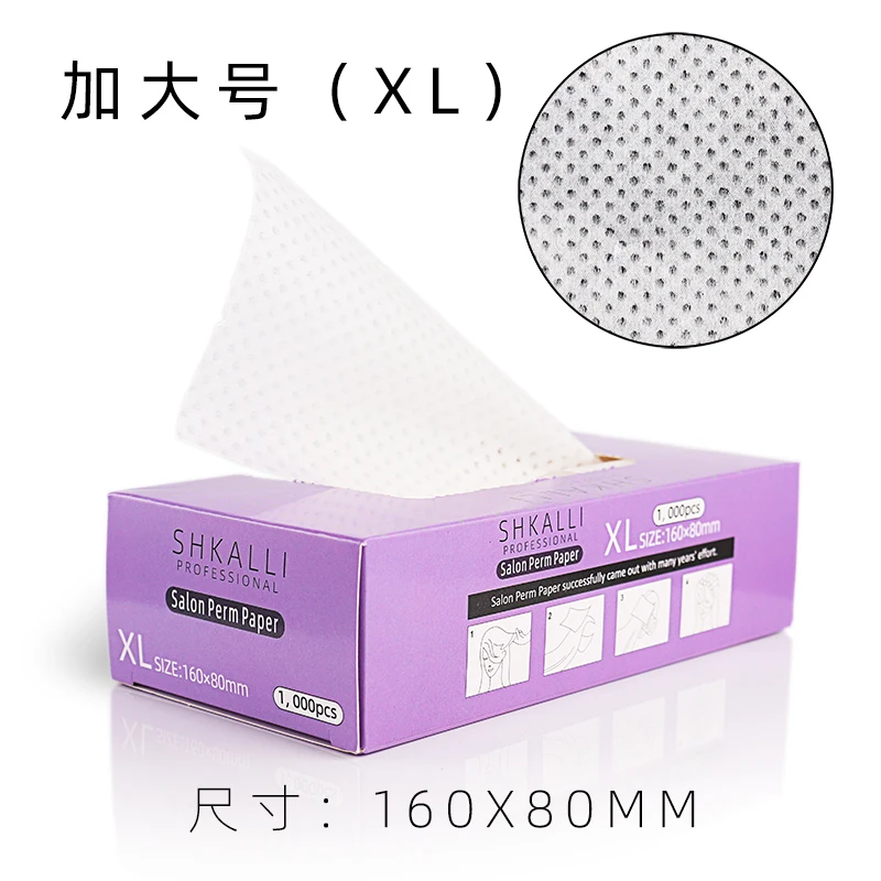 1000 Sheets Hair Curling Paper Salon Perm Tool
