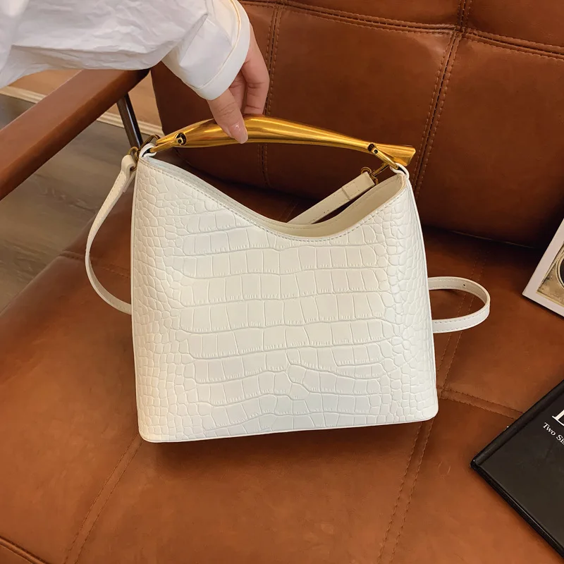 

Solid Color PU Leather Women's Underarm Bag New Luxury Designer for Female Casual Shoulder Bag Tote Clutch Purse Banquet Handbag