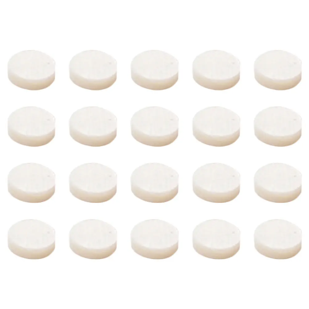 

20 Pcs Guitar Tone Fretboard Sticker Dot Guitars Stickers Markers for Finger Mosaic