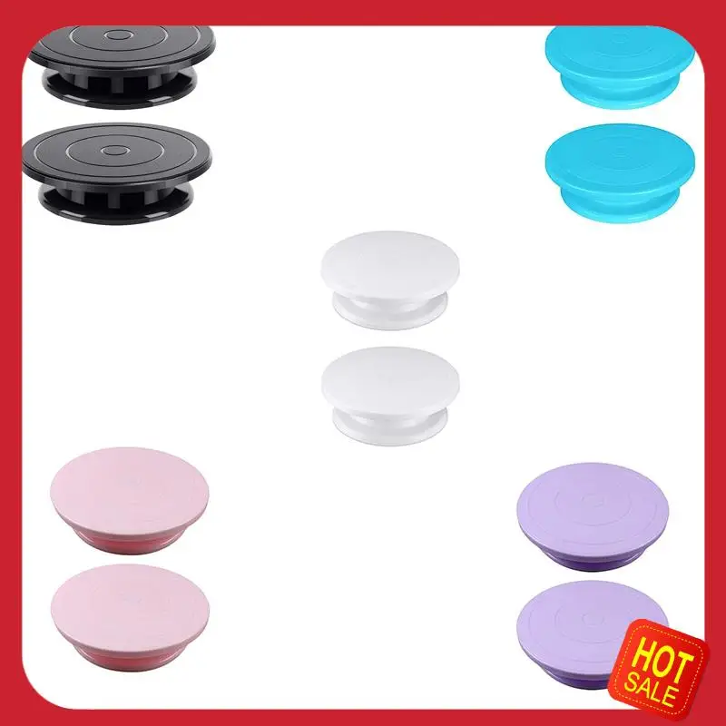 

A08I Cake Turntable Rotating Carving Turntable Birthday Cake Decoration Decorating Turntable