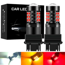 2X T25 3157 P27/7W P27W 3156 3057 3457 4157 T20 7440 7443 W21W WY21W W21/5W 1156 1157 T15 lampadina a LED lampada di segnalazione automatica LED 3030 DRL