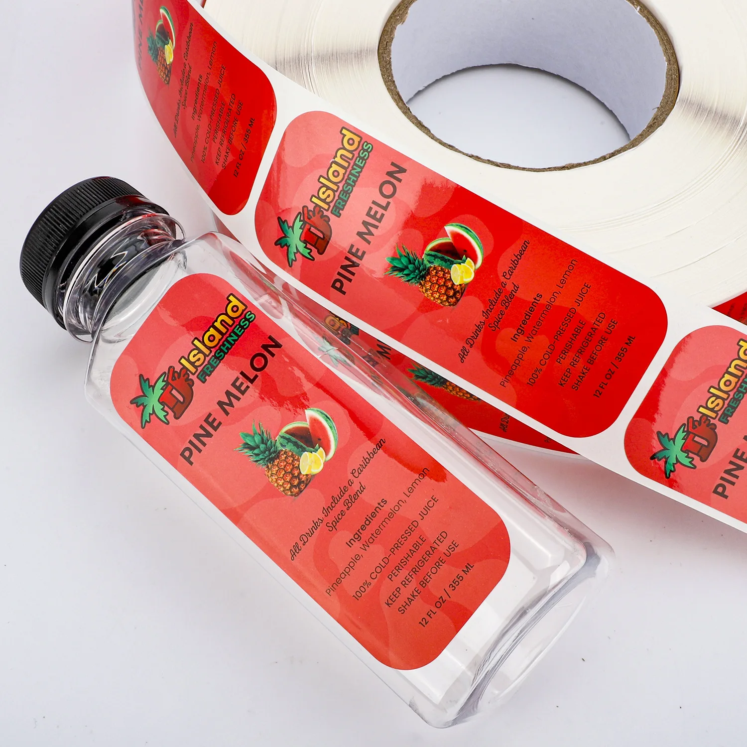 Custom PVC Waterproof Product Labels Personalized Shampoo Stickers Oil Tags Water-Resistant Bottles Identification