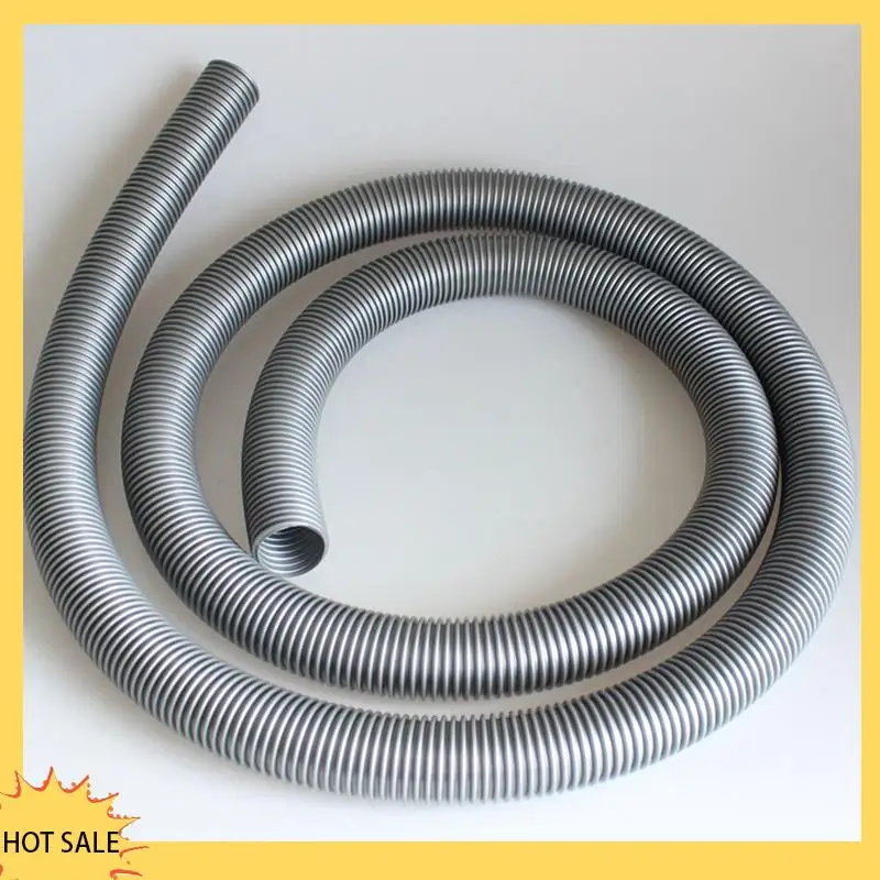 

A66Z 2 Pcs 1M Inner Diameter 50Mm Vacuum Cleaner Thread Hose Soft Pipe Durable Water Absorption Machine Tube Straws Vacuum