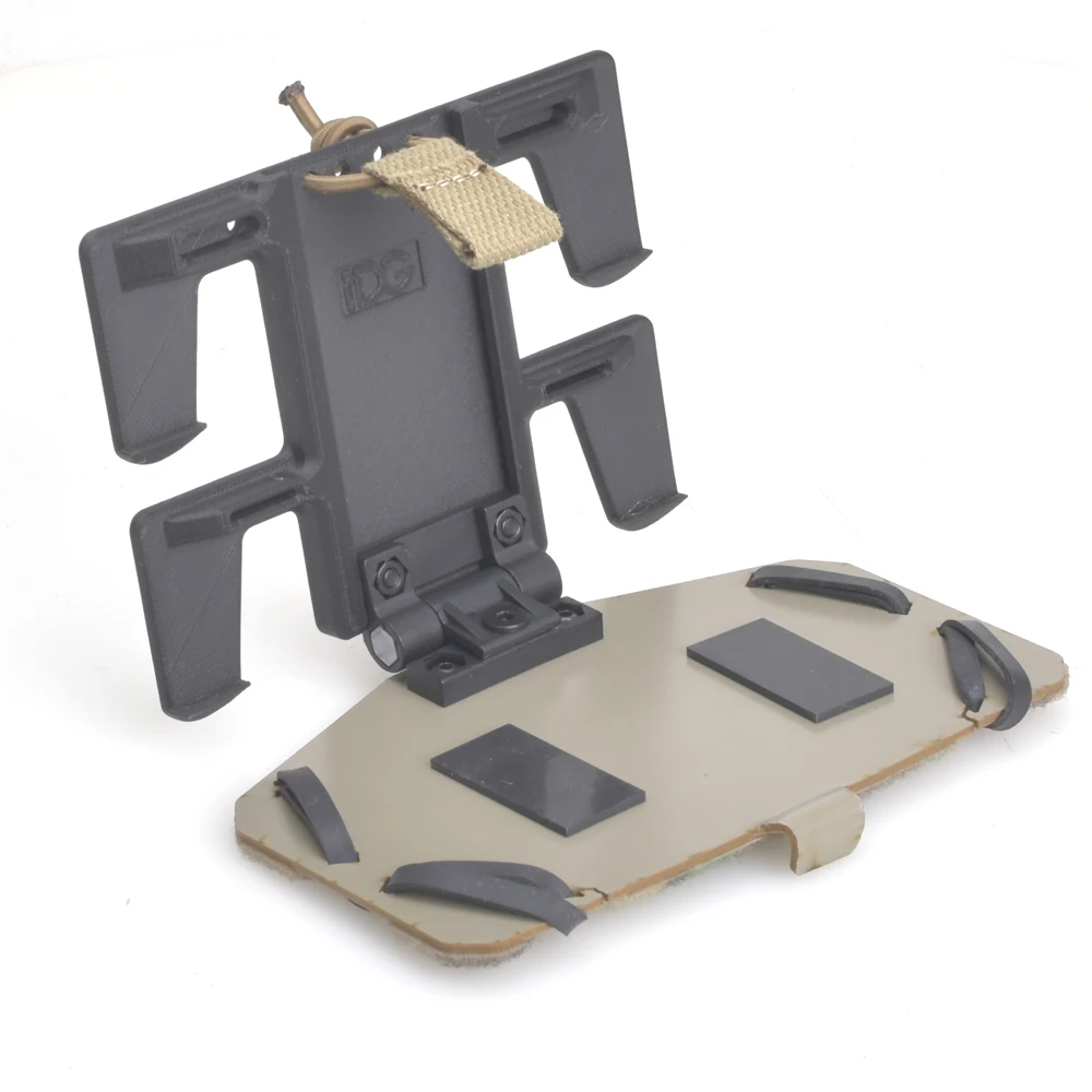 Taktische Weste MOLLE Navigations-Handyhalterung | Faltbares & Schiebbares Design mit Kydex-Platte – Detail 9