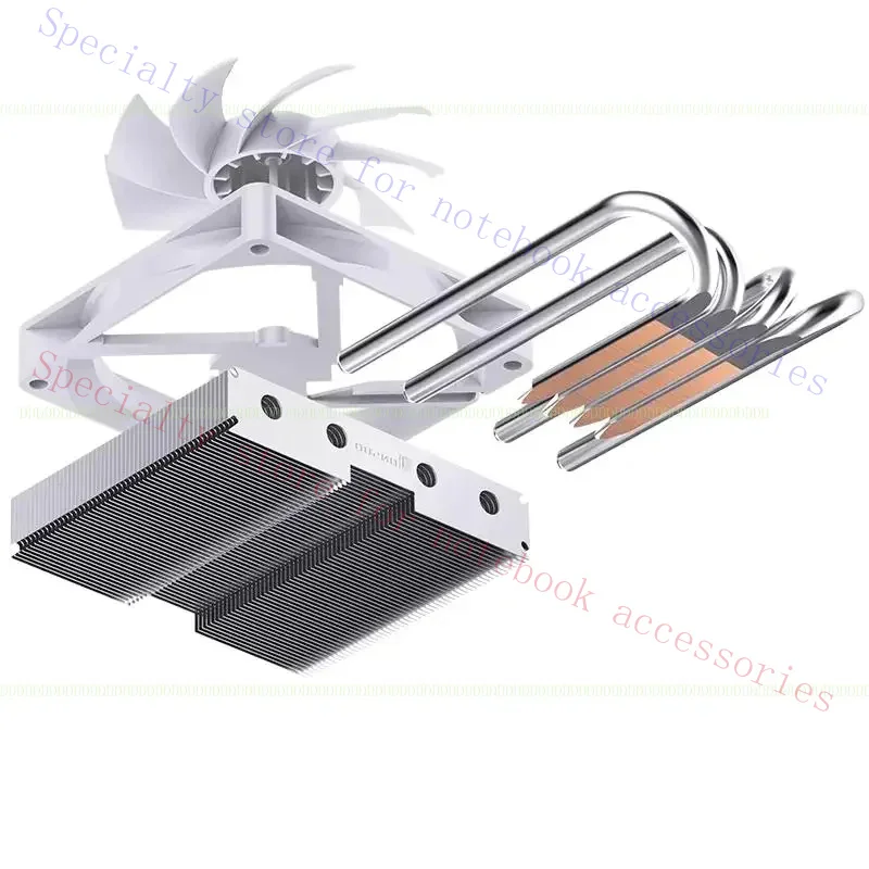A+ High quality Qiaosobo HP400S downward pressure heat sink CPU fan ultra-thin 4 heat pipe ITX all-in-one machine 1700 pin AM4