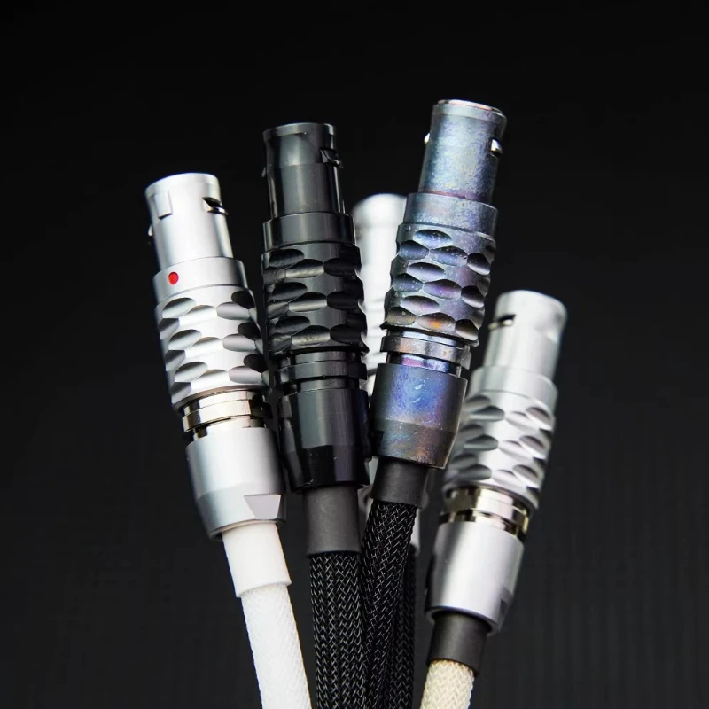 Self-locking air plug cable separation data type-c custom mechanical keyboard braided