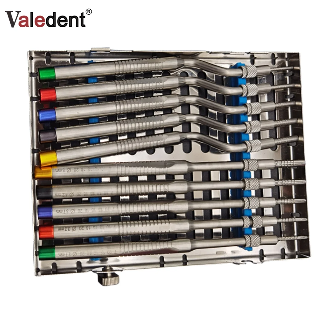 Dental Implant Osteotome Instrument Mandibular Sinus Elevator Tool Concave Tips Sinus Lifting Device Implant Bone Extruder