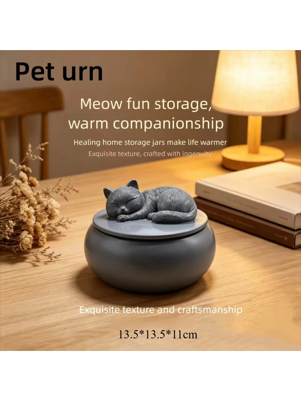 

Pet Urns Healing Home Storage Jars Make Life Warmer Cat Jars Commemorate Past Pet Cats Urns Small Animal Ashes Storage Jars