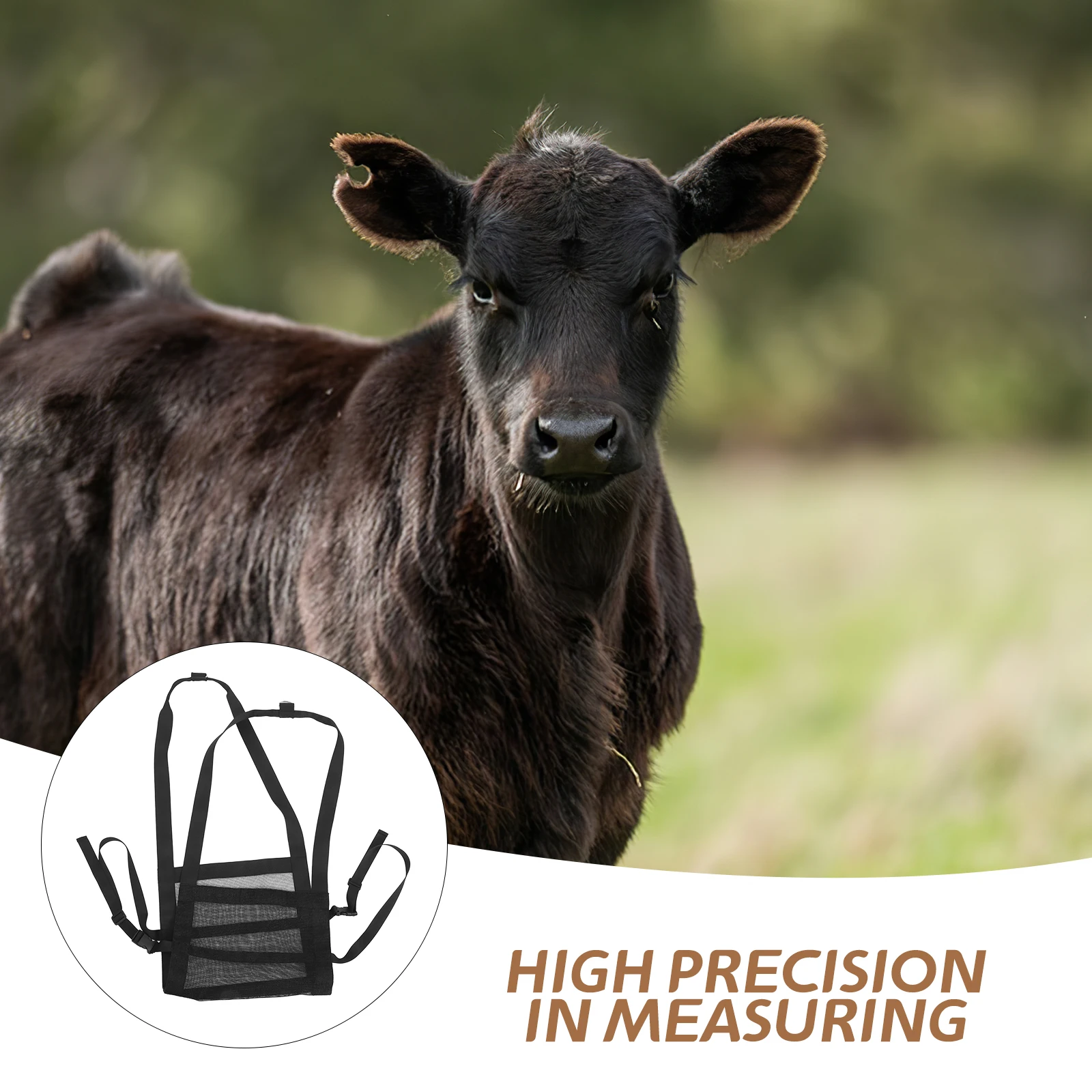 

Pet Weighing Belt Animal Scales Calf Sling Goat Milking Supplies Sheep Head Holder Durable Nylon Sling Weighing Small Pets Farm