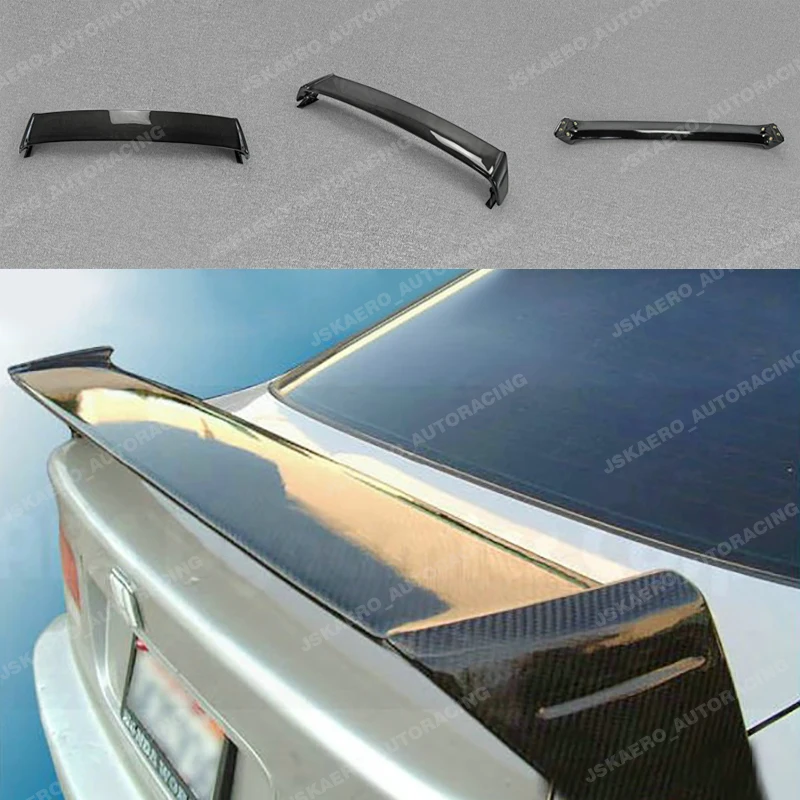 

For Honda EK Civic 4Door Rear Trunk Spoiler Wing Lip Carbon Fiber Bodykits