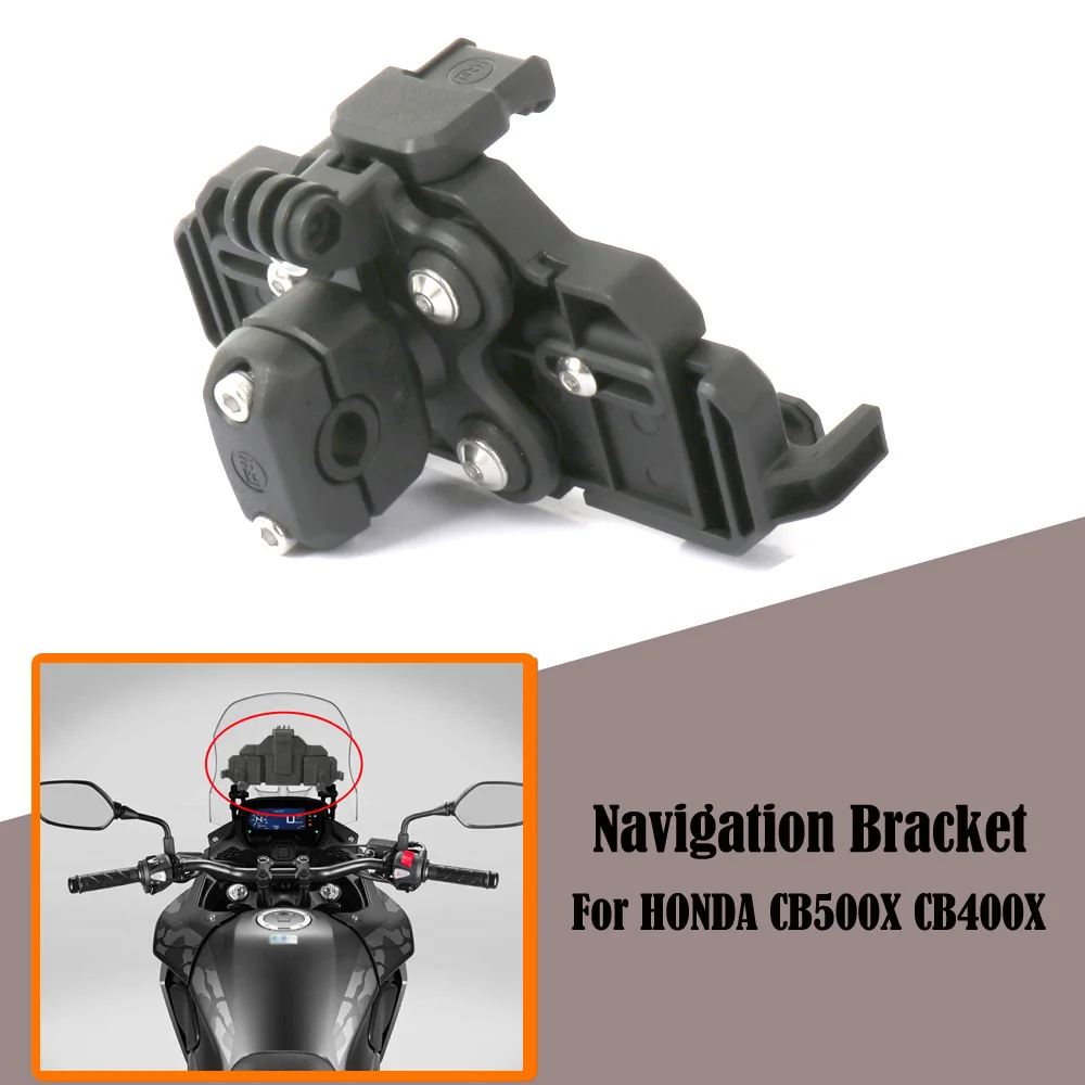 CB500X Motorcycle GPS Phone Holder Stand Navigation Stand Shock Absorber Phone Stand For HONDA CB500X CB 500X CB400X cb 400x