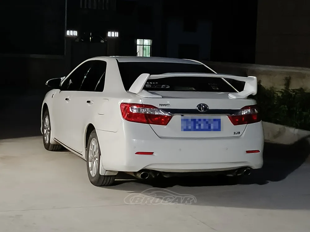 For 2012 13 14 15 16 2017 Toyota Camry Gen 7 GT Style High Quality ABS Plastic Unpainted Car Spoiler Trunk Boot Wing Spoiler