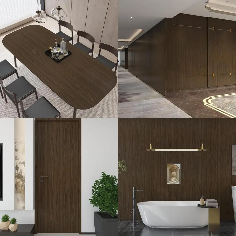 

Коричневая текстурированная контактная бумага с текстурой древесины, водонепроницаемая, съемная, широкая, утолщенная для столешниц, кухонного фартука, декоративной стены