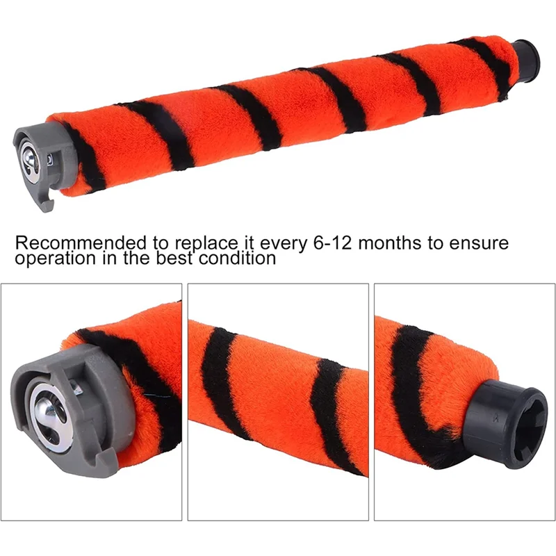 ABRG-فرشاة تنظيف رئيسية ناعمة لسمك القرش ZS600 500UK HZ390UK NZ801UK قطع غيار فرشاة دوارة للمكنسة الكهربائية