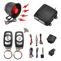 1 Set Car Alarm System Remote Control of Car Burglary Alarm System Auto Vibration Alarm Anti Theft Security System