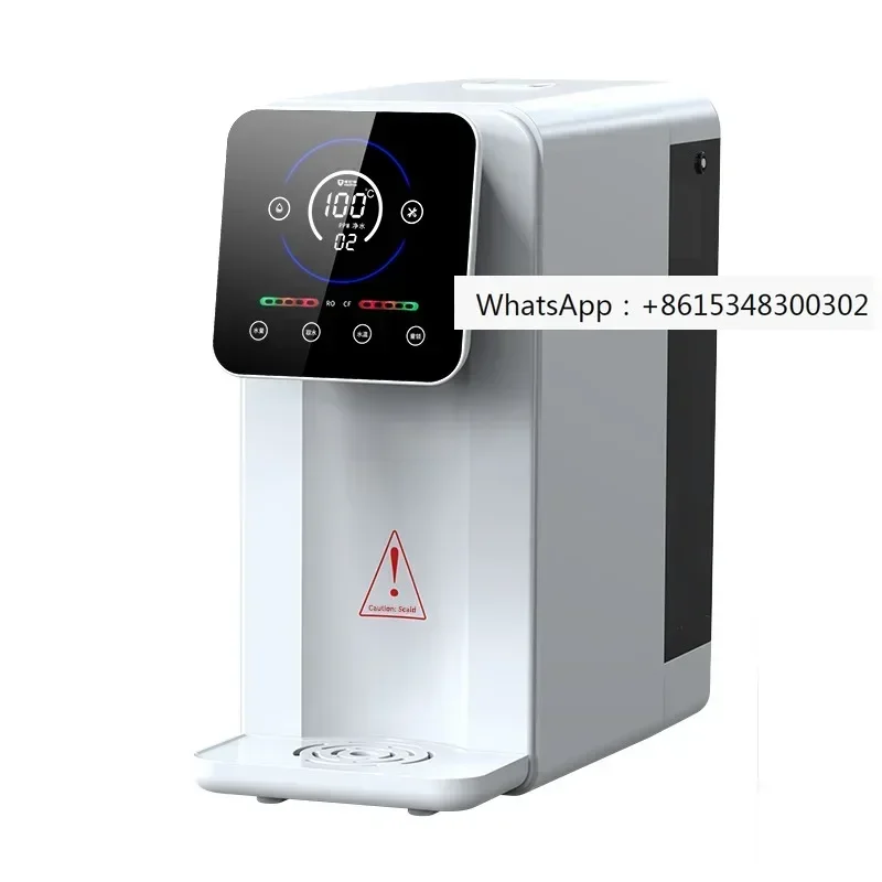 

3-level direct drinking hydrogen rich water machine, hot alkaline reverse osmosis small molecule mineral water purification