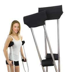 Crutch Pads Hand Grips Covers Comfortable Underarm Padding Crutches Underarm Cushion Cover Grip Foam Pad