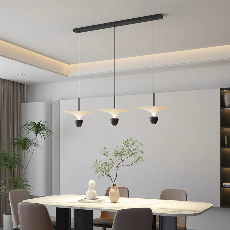 Lustre moderno com holofotes para sala de jantar sala estar estudo coffeeshop escritório apartamento villa salão decoração iluminação