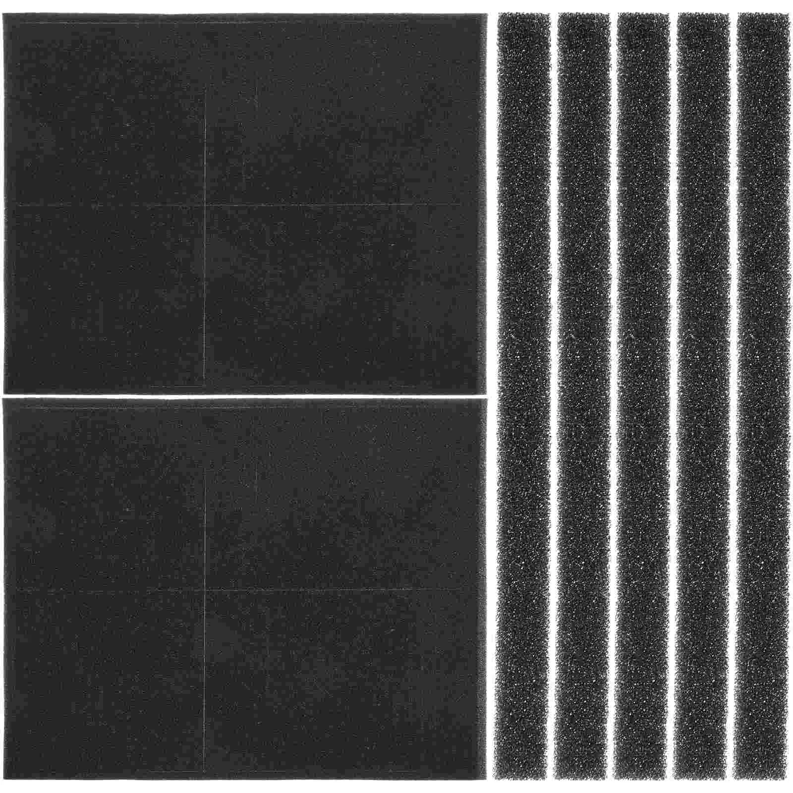 

500 Pcs Hanger Anti-slip Strip Clothing Hangers Anti-skid Strips Clothes Tape Black