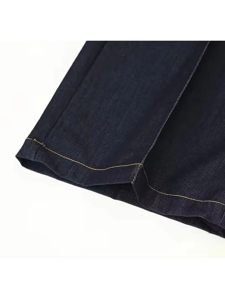 

HH женское модное однобортное пальто с карманами и лацканами с длинными рукавами + летний эластичный пояс, тонкая молния, однотонный джинсовый комплект из 2 предметов