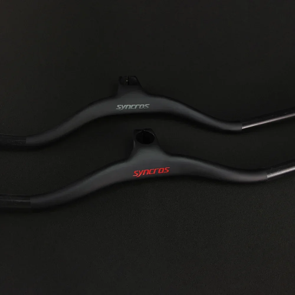 Syncros MTB Bicycle Integrated Carbon Fiber Handlebar With Stem FRASER IC SL -8/-17/-25 Degree 60*740mm Mountain Bike Parts