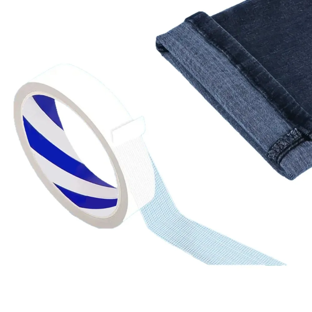 Non marking self-adhesive pants leg shortening fixing tape, no sewing, no ironing, edge banding, pants leg adjustment tool