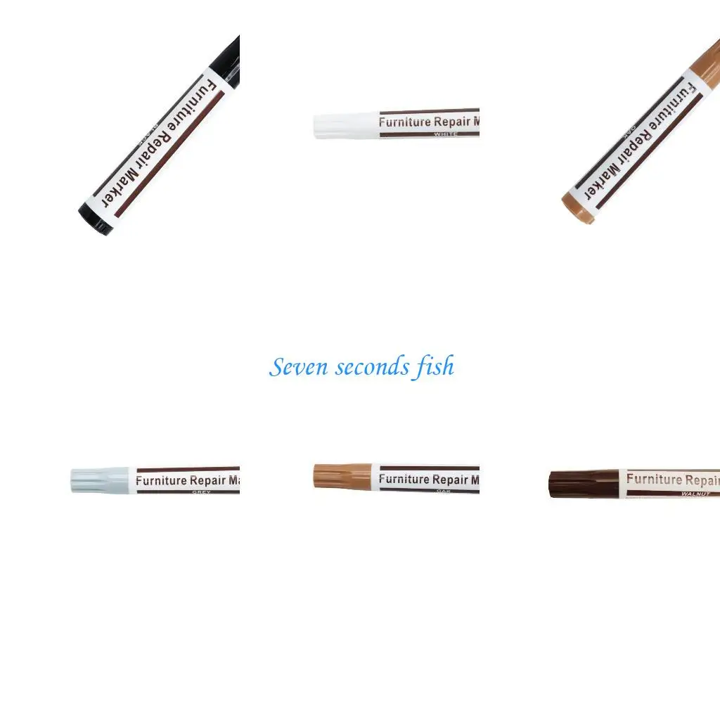 

L74B Furniture Touch Up Markers Scratch Repair Pen Floor Scratch Paint Pen For Floors, Table, Chairs and Doors