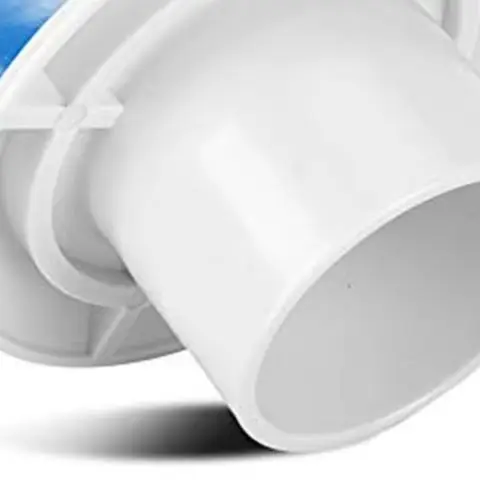 SP-1025 Pool Water Inlet Fitting White Plastic Jet Nozzle For Above Ground Swimming Pools And Spas Efficient Circulation