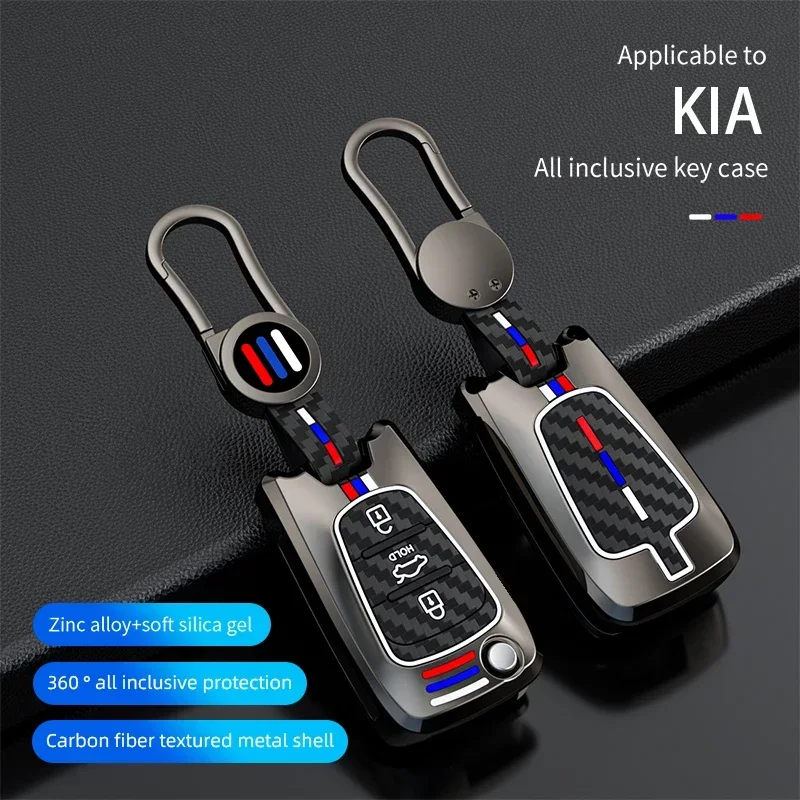 Car Key Case Cover Fob For Hyundai Elantra Accent I20 I30 Ix20 Ix35 for Kia Sportage Rio 3 Soul Optima Ceed Pro K5 K2 Pride