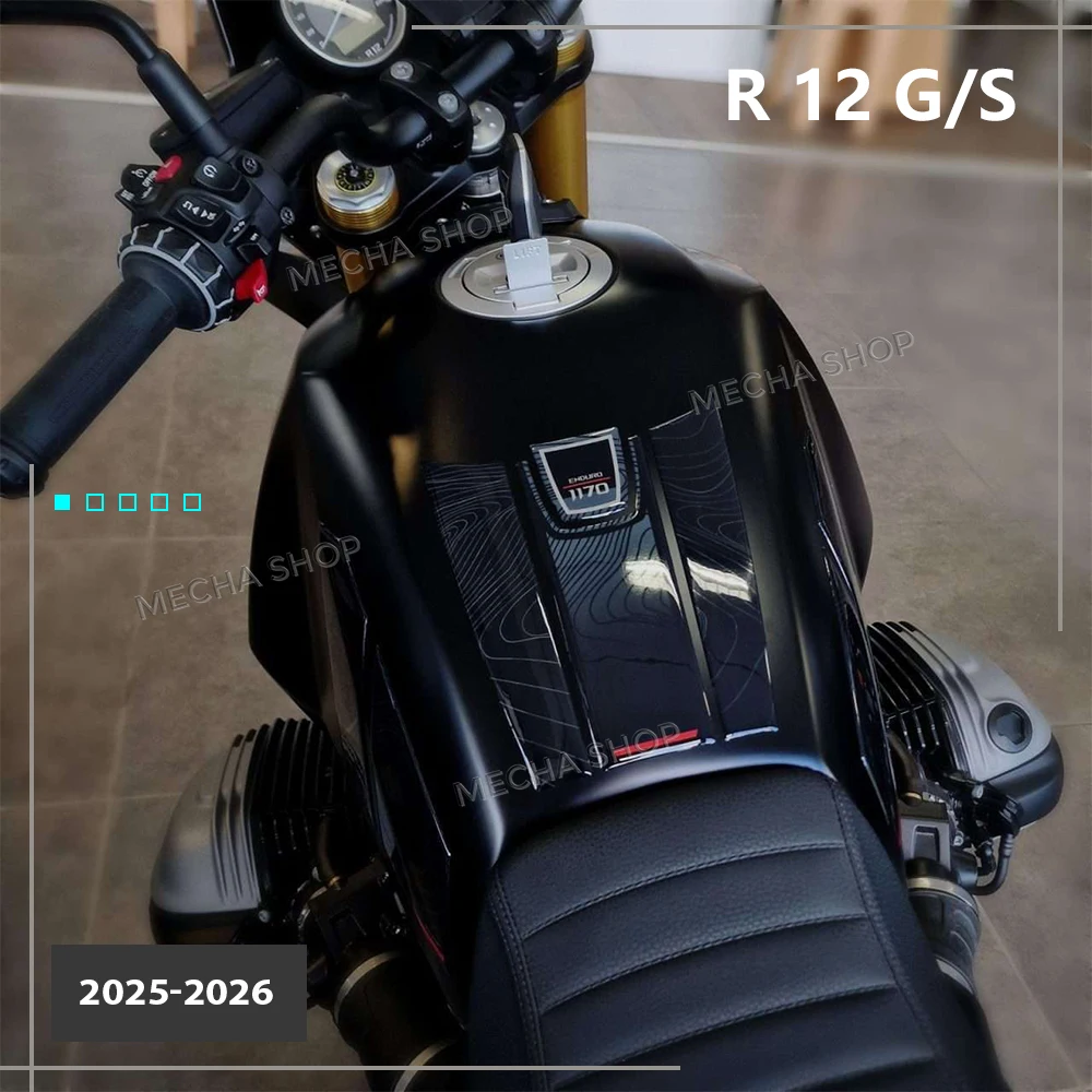 

Для R 12 G/S R12GS 2025 2026 мотоциклетная 3D полимерная наклейка защитный комплект 2024 2025 защита топливного бака
