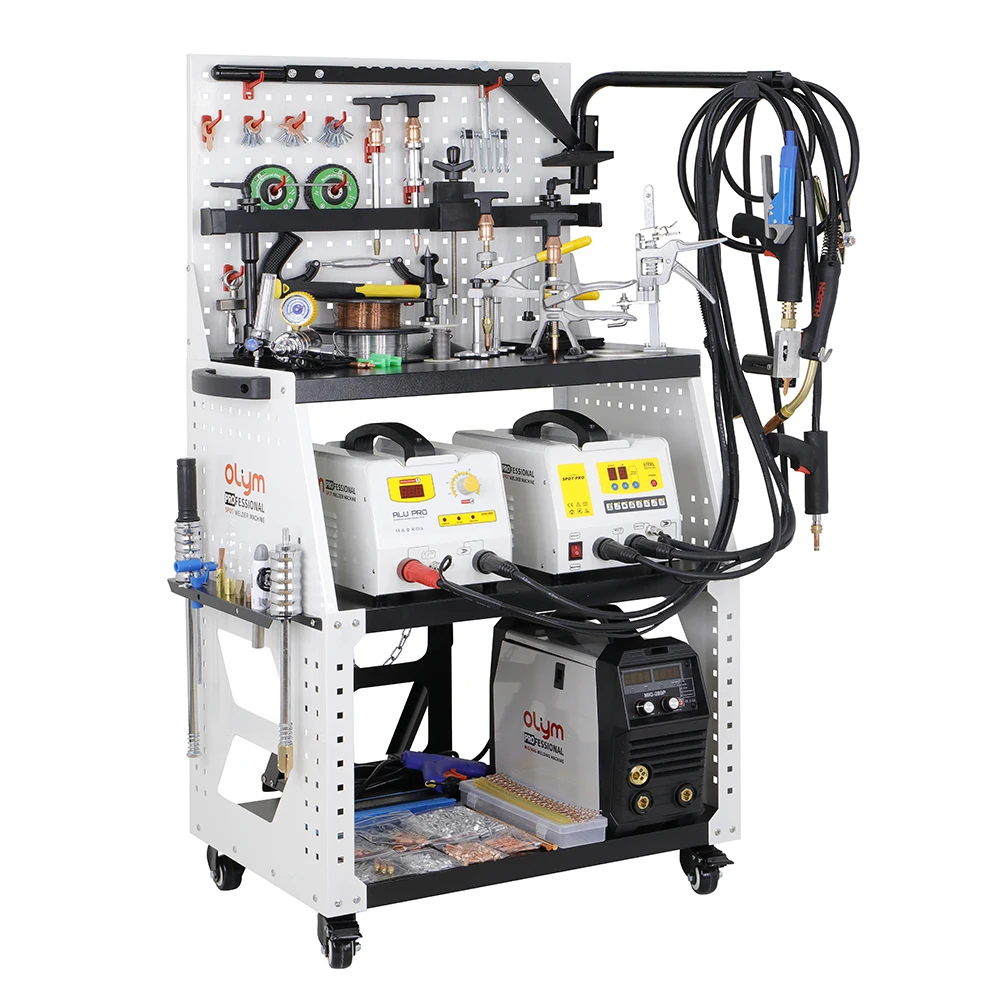 High Configuration Intelligent Spot Welding Dent Puller Car Body Dent Repair Machine For Steel Aluminum