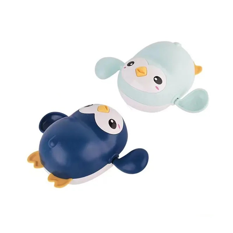 

Summer Play Water Chain Wind-up Little Penguin Baby Swim Bath Boy Girl Gift for Children Baby Shower Toy