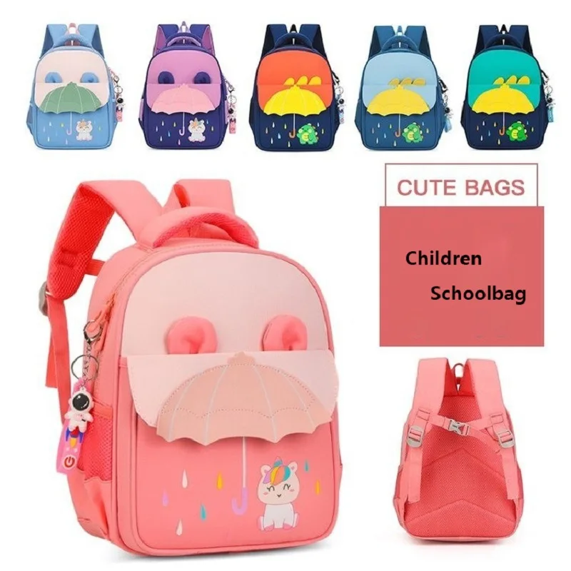 2026 Neue Niedliche Kindergartenrucksäcke für Kinder Modische Cartoon-Tier-Schulrucksäcke für Mädchen Hübsche Kleine Schultaschen – Detail 13