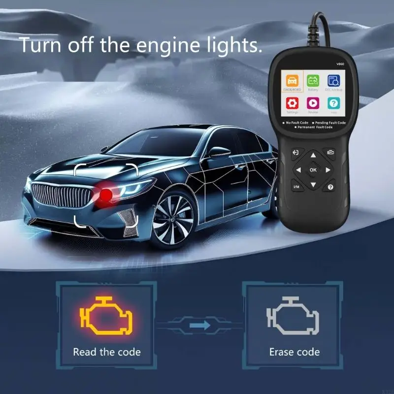 

2025 Новый комплексный автомобильный сканер OBD2 EOBD Code Readers Automotive Diagnostic Scanner