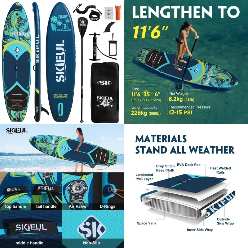 OEM ODM New Design Paddleboard Inflatable Stand up Paddleboard
