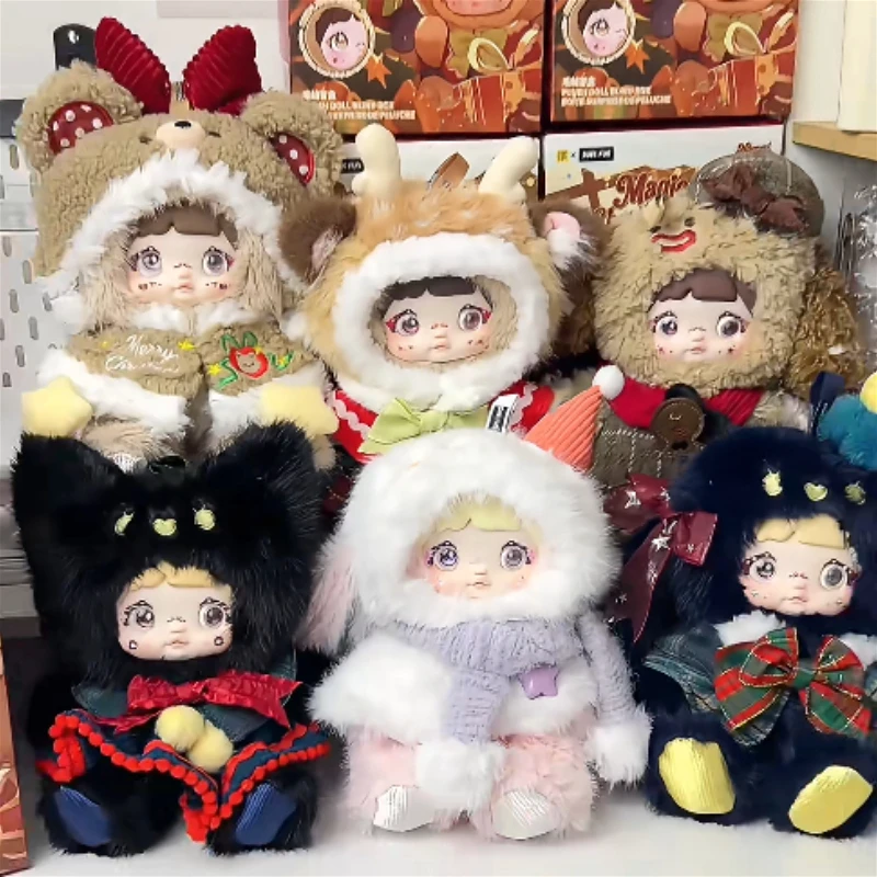 

Nommi Magical Christmas Eve Sereies Blind Box Nommi Anime Figure Surprise Bag Mystery Box Vinyl Doll Keychain Pendant Toys Gift