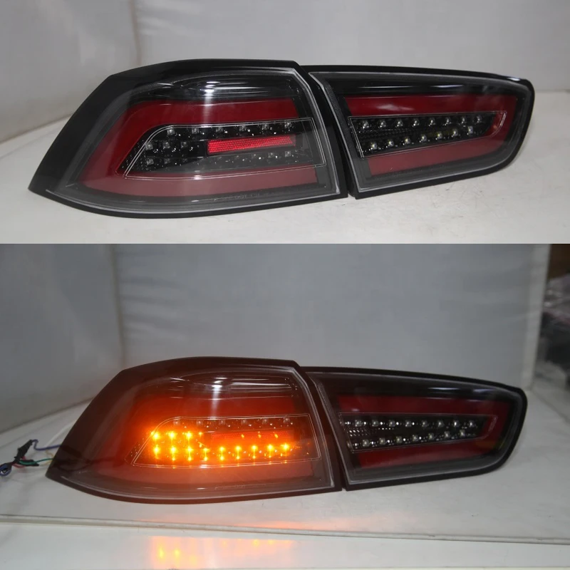 

LED Taillight For Mitsubishi Lancer Exceed Rear Back Lamp 2008 -2013 Year Smoke Black