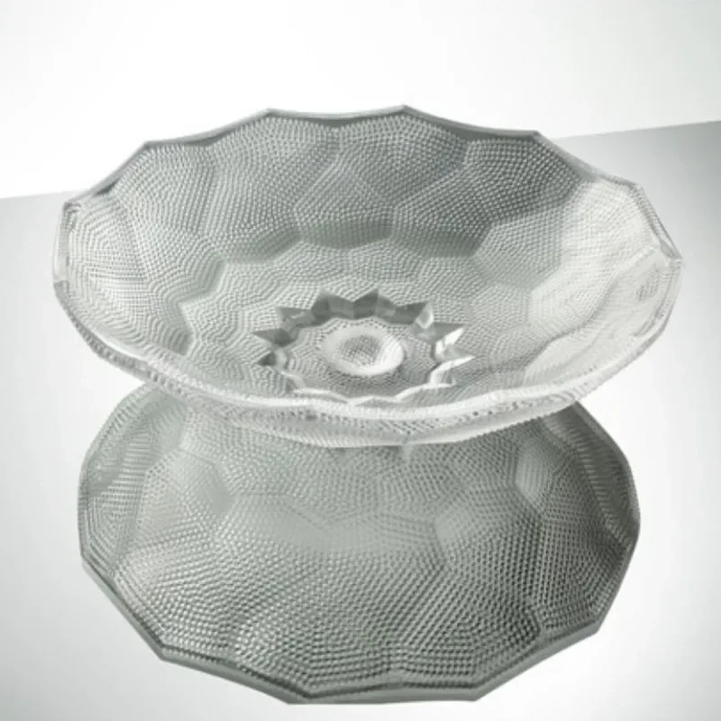 Luxury Crystal Glass Bathroom Sink Round Countertop Wash Basin Modern Home Decor Hand Washing Bowl Artistic Vessel Lavatory